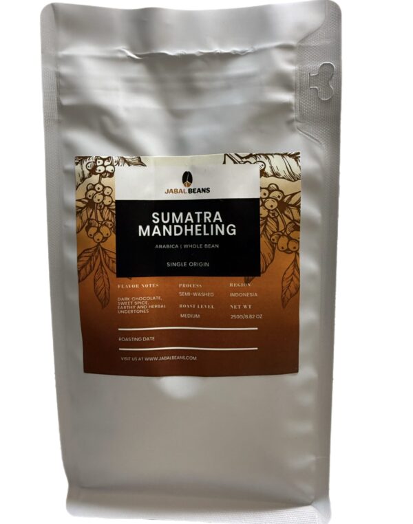 Sumatra Mandheling Arabica Coffee (Grade 1 Beans)